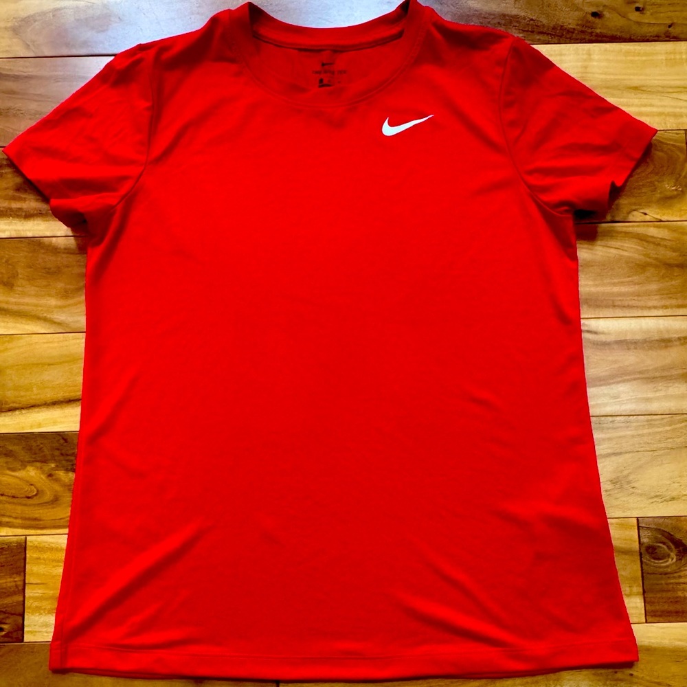 Nike Dri-FIT Red Tee
